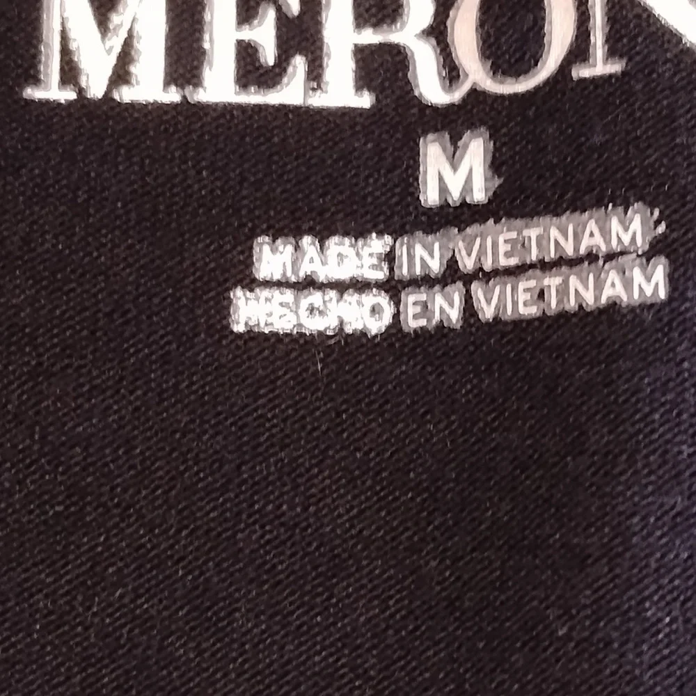 Merona Black Button-Front Shirt Dress Size M | Classic Workwear